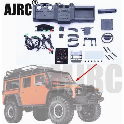 Suitable for 1/10 simulation Traxxas TRX-4 TRX4 Defender RC car DIY simulation car interior kit simulation center console part