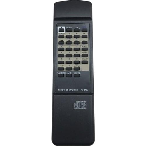 RC-340C Remote Control Replace For ONKYO CD Player Receiver DX-7211 DX-7011 DX-3800 DX-C110 DX-C200 DX-C320 DX-C370 DX-C380
