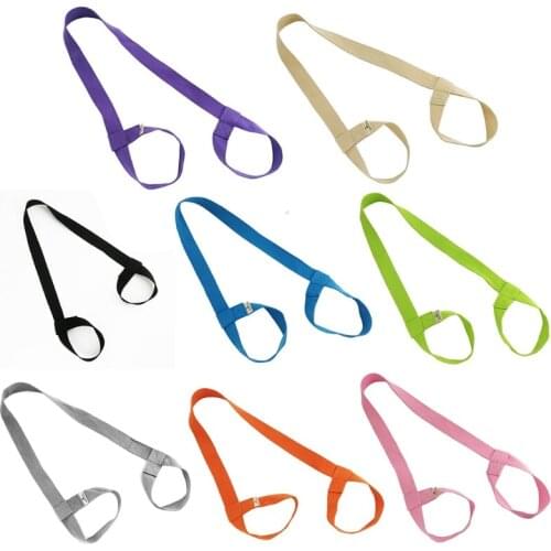 Sports Sling Shoulder Carry Belt Exercise Stretch Fitness Yoga Belt Yoga Mat Strap Belt Yoga Adjustable Shoulder Strap
