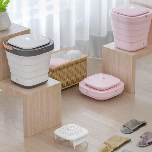 Moyu Sixth Generation Folding Washing Machine Travel Drying, Disinfection, Drying and Draining All-in-one Underwear Mini