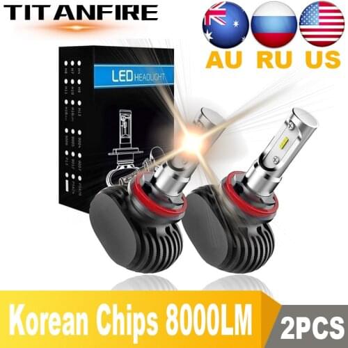 TITANFIRE LED H3 Bulbs (PK22s)
