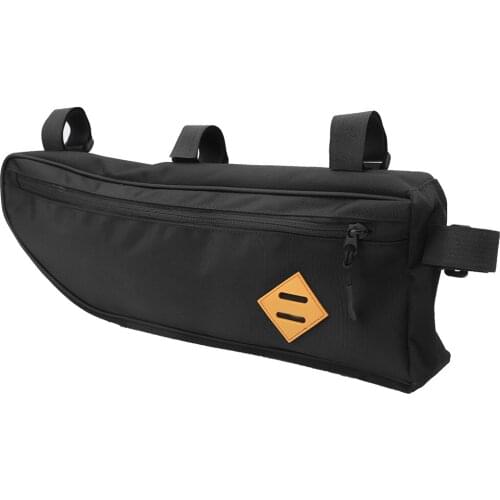 Waterproof Bicycle Cycling Bag Front Tube Frame Pouch Holder Saddle Accessories Large Capacity Bicycle Triangle Bag