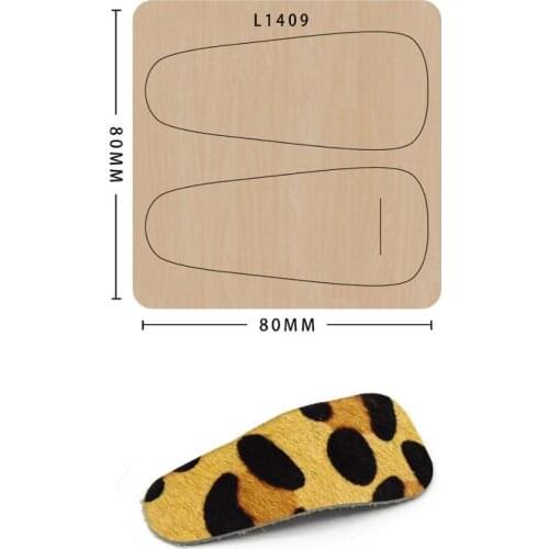 Hair Clip Scrapbooking Cutting Dies Diy Craft Leather Mold Suitable For Common Big Shot And Sizzix Machines