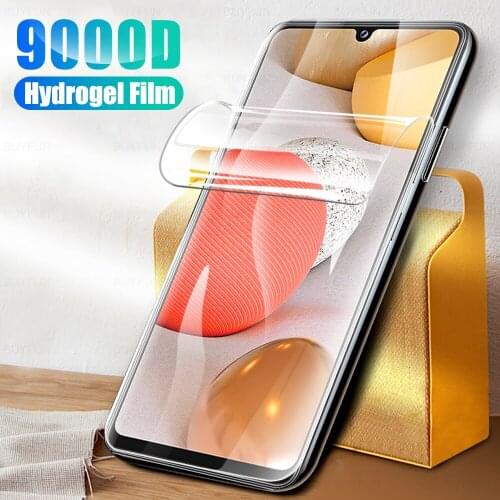 1-3pcs sansung a 42 hydrogel film hd anti-scratch screen protectors film not glass 5g 6.6" ​for samsung galaxy a42 a 42 42a film