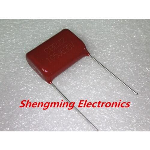 20pcs 630V 105J 1uF P=20MM CBB capacitors