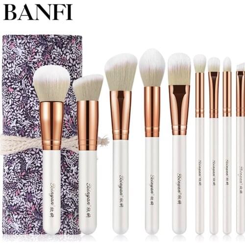 9pcs Makeup Brush Makeup Tools Eyeshadow Brush Foundation Brush Blush & Makeup Brush Makeup Tools