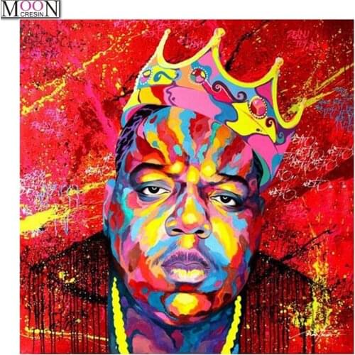 5D Diy Diamond Embroidery Colored Head Diamond Painting Picture Of Rhinestones,Cross-stitch Full Square&Round Drill Painting