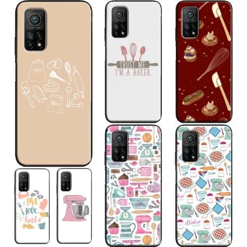 Baking Tools Case For Xiaomi Mi 10T Pro Mi 9T 9 10 Lite A3 Mi Note 10 Lite Cover For POCO X3 F2 Pro