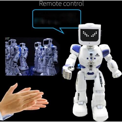 Actionfigure child gift Smart Robot Hybrid AI Clapping Sencing Walking Space Robot Toys 180 Degree Deformation Intelligent Robot