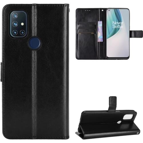 For One Plus Nord N10 5G Case classic Flip Luxury PU Leather Phone Case For Oneplus Nord N100 N 10 100 1+Nord N10 5G Case Cover