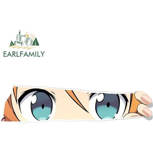 EARLFAMILY 13cm x 3.5cm For Code Geass Decal Anime Funny Car Sticker Creative Waterproof Refrigerator Surfboard DIY Decoration