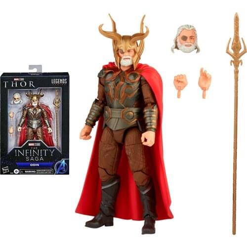 Hasbro Marvel Legends Figures Odin Borson Thor Father 6 Inch Anime Figure Genuine Model Action Toy Figure Toys for Children