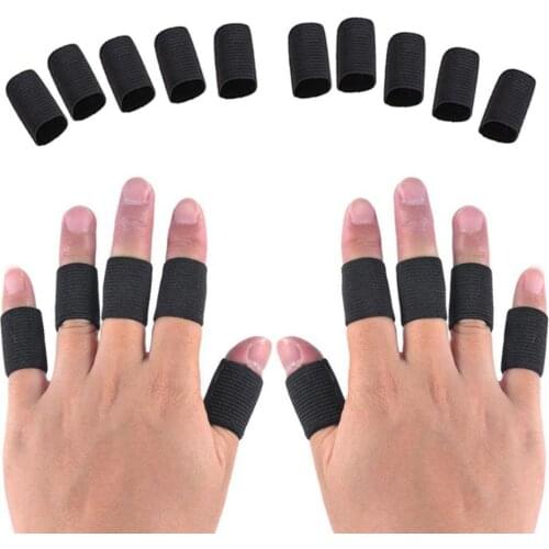 Sports Beach Support Volleyball Finger Protection 10pcs Finger Wrap Sports Protective Gear Non-slip Finger Cots Skin-friendly