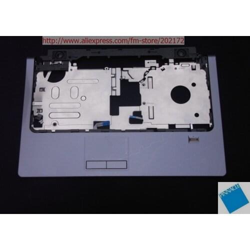 Laptop Silver Palmrest With Touchpad Fingerprint Reader M252C 0M252C For Dell Studio 1535 1536 1537 "B" Grade