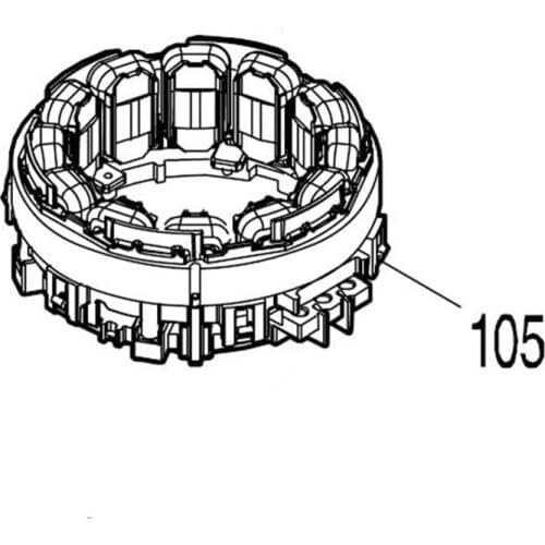 MAKITA 629335-6 220-240V Field Stator for DHR400