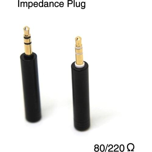Conductor Earphone Impedance Plug 80 220 ohm Noise Cancelling Adapter 3.5mm Jack Professional Reduce Noise Filter Plug