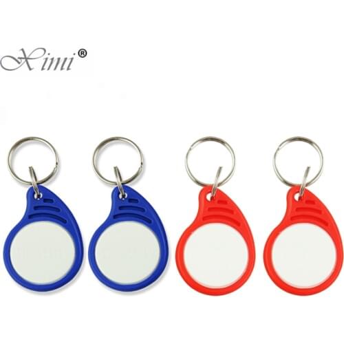 100Pcs TK4100 125Khz Key Copy not Rewritable MF IC F1108 keyfobs RFID Tag Ring Card Proximity Token Access