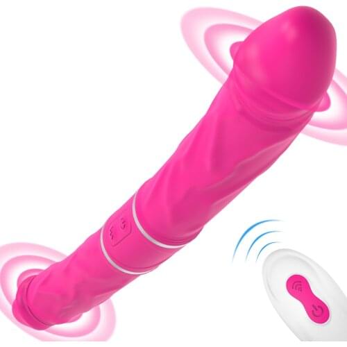 Silicone Vibrator Double Headed For Two Girls Wireless Dildo Vibrators Vagina Masturbator For Lesbian Sex Machines For woman