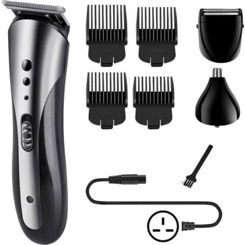 All In One Hair trimmer Beard Grooming Trimer Facial Body Hair Clipper Professional Hair Cutting Machine Set For Men