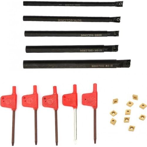 SO6H--SCLCR06 SO7K--SCLCR06 SO8K--SCLCR06 S10K--SCLCR06 S12M-SCLCR06 Lathe Turning Tool Holder CNC turning Tool Holder