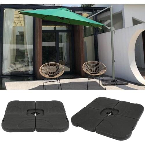 100*100*7cm Portable Square Sun Umbrella Counterweight Board Umbrella Base Stand Foot Patio Outdoor Sun Umbrella Base Tool HWC