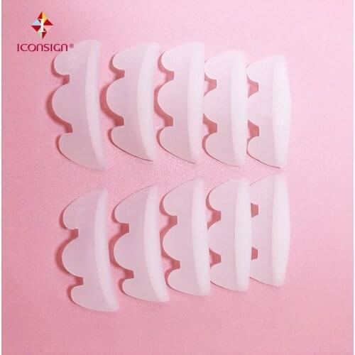 Promotion 1 Bag 5 pairs Recycling eyelash perm rods SS S M L LL silicone eyelash perm rods for lash lift tools Eyelash tools