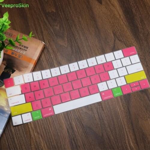 Keyboard Cover for Apple Macbook Pro 13 15 inch A2159 A1707/A1706 A1990/A1989 with Touch Bar US Model Silicone Protector Skin
