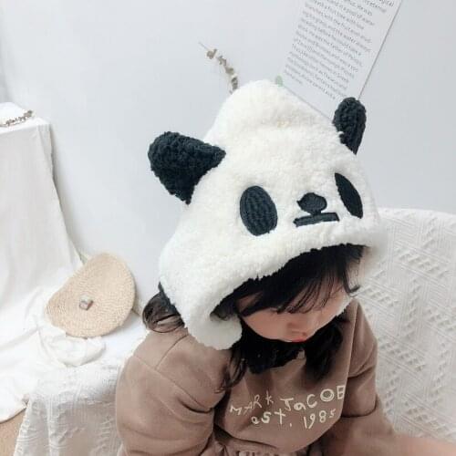 Toys 3-10 year old girl winter bud hat scarf lovely handmade childrens hat wrap bud hat for children warm wool scarf hat