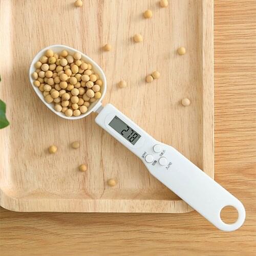 500g 0.1g LCD Display Electronic Kitchen Scale Digital Weight Measuring Spoon Digital Coffee Spoon Scale Mini Kitchen Tool