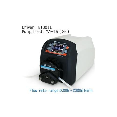 BT301L YZ25 Intelligent peristaltic pump Water Liquid Industry Laboratory Flow Control Pump 0.16-990 ml/min