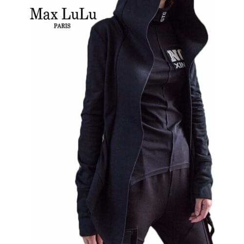 Женские кофты на молнии Max LuLu China At AliExpress