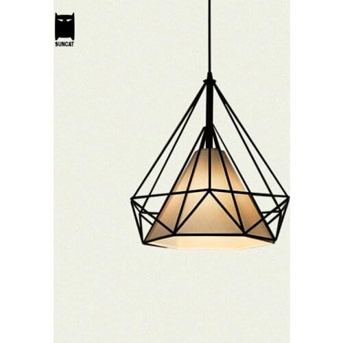 38/45/50cm Metal Pendant Light Fixture Cord Nordic Contemporary Lamp Suspended Luminaire Luminaria Avize for Living Study Room
