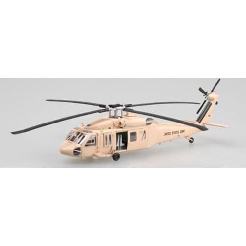 1/72 Scale UH-60A Black Helicopter Millitary Model USA Army Fighter Aircraft Airplane Models Adult Children Gifts