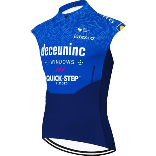2021 Quick step Heren Zomer sleeveless cycling Jersey men Camisa Masculina Maglia Ropa Camiseta Masculino Mallot Ciclismo Hombre