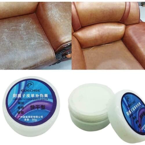 Leather Repair Kit Leather paint cleaner for Auto Seat Sofa Leather Repair Coats Holes Scratch Cracks No Heat Liquid H99F