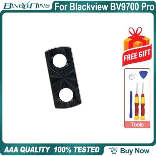100% New Original Rear camera lens For Blackview BV9700 Pro Back housing Glass lens Repair Replacement Accessories Parts