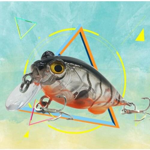 Thritop Hot Fishing Lure Crankbait 45MM 5G TP095 5 Different Colors High Quality Professional Hard Bait Fishing Accessories