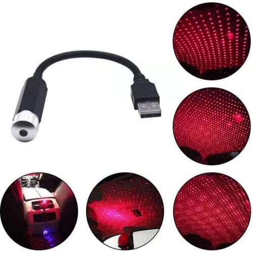 Car Roof Star Light Interior LED Starry Laser Atmosphere Ambient Projector for Mitsubishi ASX Outlander Lancer Evolution Pajero