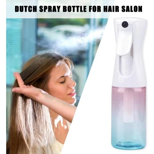 160ML Hairdressing Spray Matte Gradient Bottle Empty Refillable Mist Bottle Hair Tools Brand Hairdressing Spray Bottle