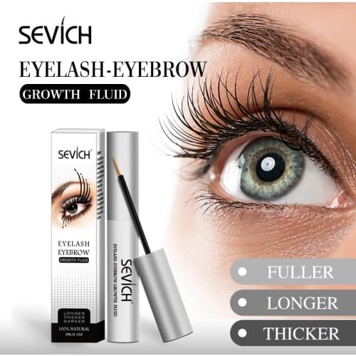 Eyelash Enhancer Serum lash lift 100% Original eyelash & eyebrow Powerful growth treatment liquid Sevich Makeup Brand
