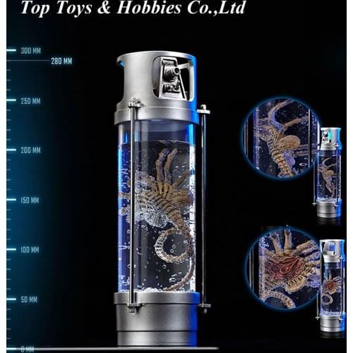 TF002 1/6 Scale Alien Predators Chestburster Parasite larvae culture tank 28 cm high for 12'' Action Figure Body Toys