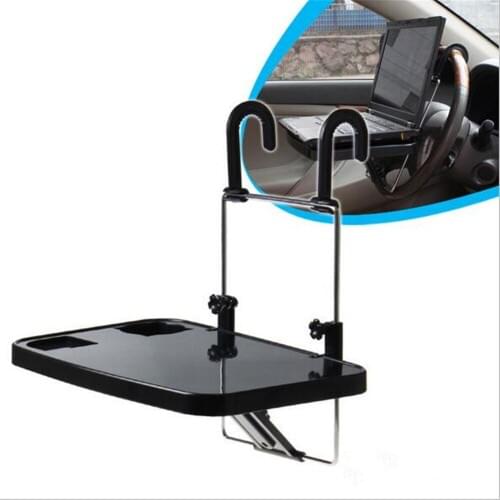 Universal Car Organizer Laptop Stand Drink Holder Car Seat Computer Desk Car Travel Notebook Stand Food Tray Auto Storage Rack