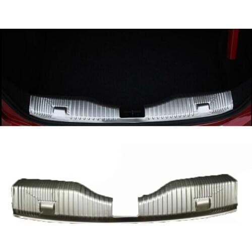 For Chevrolet Cruze 2017 Sedan Stainless Steel Inner Rear Bumper Protector Guard Plate Trim 1pcs Car Styling Accessories