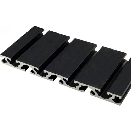 1PC 15180 Aluminum Profile Extrusion 100-450mm Length CNC Parts Anodized Linear Rail for DIY 3D Printer
