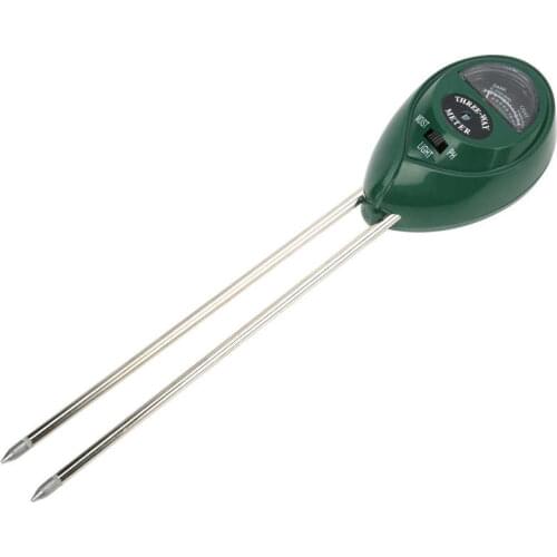 3 in 1 Soil Detector Humidity Light PH Tester PH Moisture Meter Gardening Soil Tester for Garden Soil Light Dector