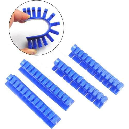 4Pcs Blue Car Paintless Dent Repair Puller Tabs Dents Removal Holder Kit Large Area Repairing Dent Tools