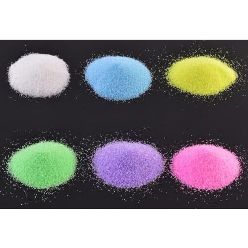 6Bag Micro Landscape Sand To River Sea Fairy Garden Miniatures Terrariums Resin Crafts Figurines Garden Decor Garden Miniatures