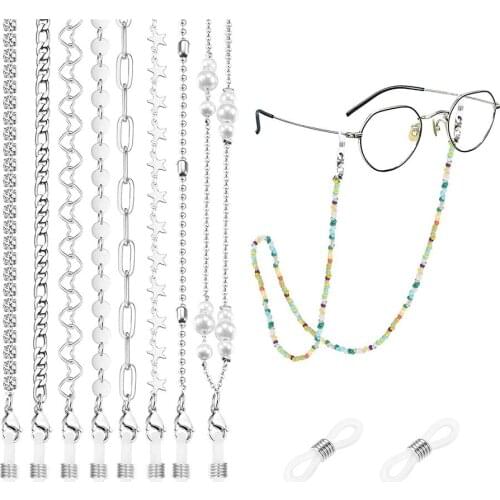 The New Hot European and American Wind 6PCS Mask Chain Glasses Mask Rope Chain Glasses Chain Manufacturers Direct Wholesale