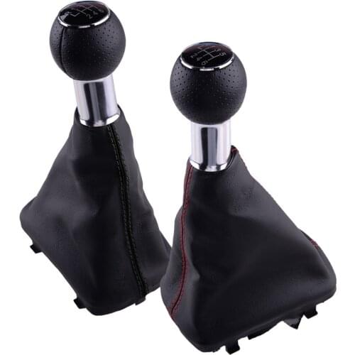 6 Speed Gear Shift Knob Gaiter Boot Fit For Audi A3 S3 2004 2005 2006 2007 2008 8L0863278BJ