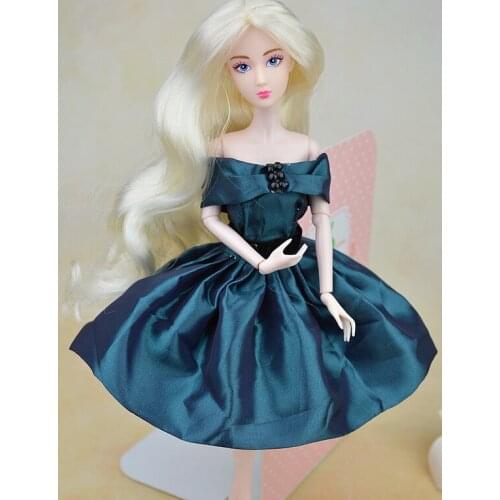 10 styles for choose Gifts Blue Pink Long Short Dress Evening Small Sexy Dress Clothes accessories For BB Doll BBI00519